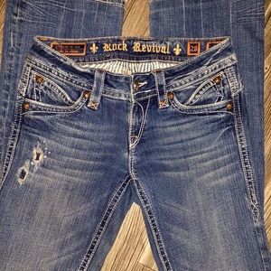 Womens Rock Revival jeans sz 28 Amy boot